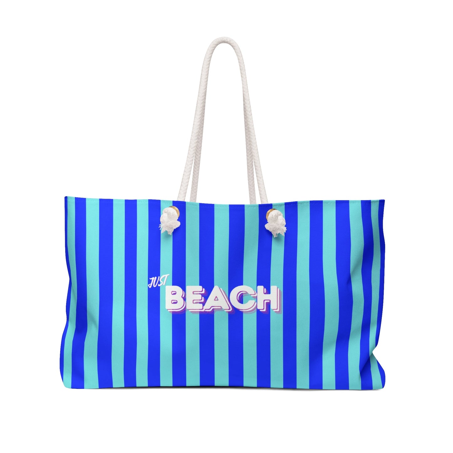 BEACH Oversized Tote - Electric Blue