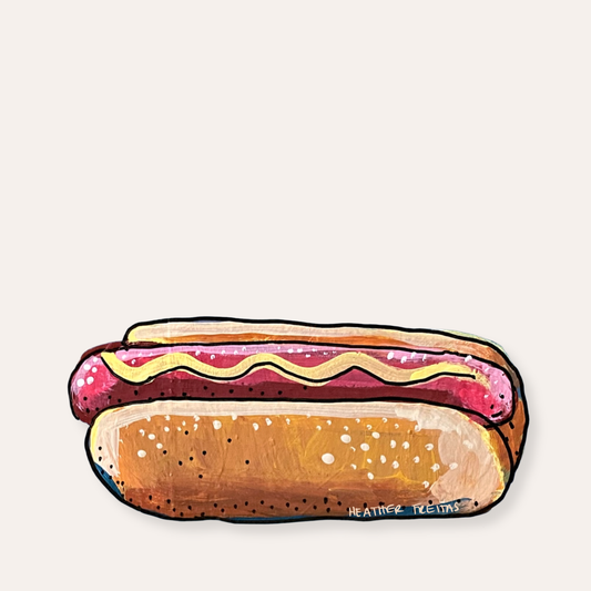 Hot Dog Sticker
