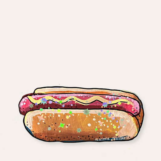 Hot Dog Sticker